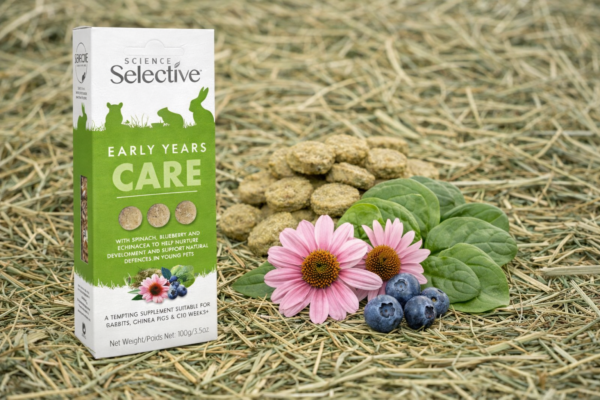 Science Selective Early Years Care 100g – wsparcie rozwoju młodych królików i gryzoni