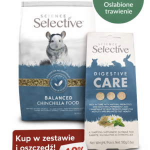 Zdrowe trawienie szynszyli ✔ wsparcie jelit ✔ naturalne składniki 🔥 taniej w zestawie