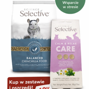 Zestaw szynszyla: Balanced Food + Calm & Relax