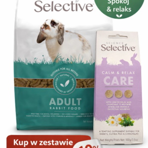 Zestaw dla królika na stres – karma + Calm & Relax