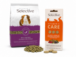 Zestaw dla świnki morskiej Science Selective z suplementem Vitamin C Care 